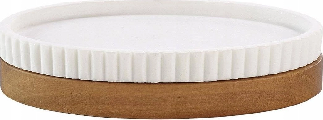 Douceur d`Interieur Ribbed soap dish with